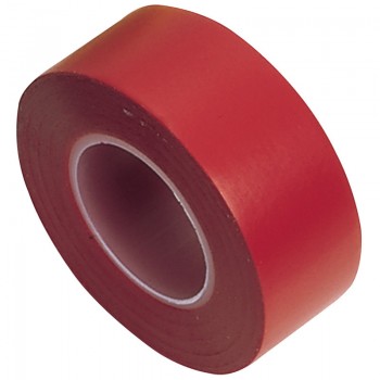 Insulation Tape to BSEN60454/Type2, 10m x 19mm, Red (Pack of 8)