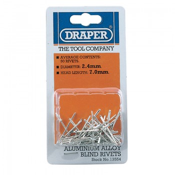 Blind Rivets, 2.5 x 7mm (50 Piece)