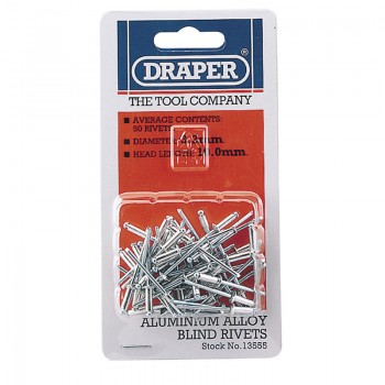 Blind Rivets, 3.2 x 10.8mm (50 Piece)