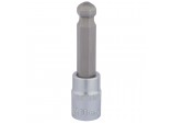 Ball End Hexagonal Socket Bits, 3/8&rdquo; Sq. Dr., 10mm