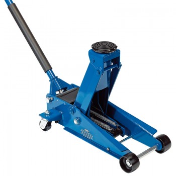 Heavy Duty Trolley Jack with Twin Pistons, 3 Tonne