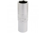 6 Point Metric Deep Socket, 1/2&rdquo; Sq. Dr., 19mm