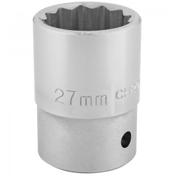12 Point Socket, 3/4&rdquo; Sq. Dr., 27mm