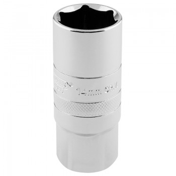 14mm Thread 6 Point Spark Plug Socket, 1/2&rdquo; Sq. Dr., 21mm