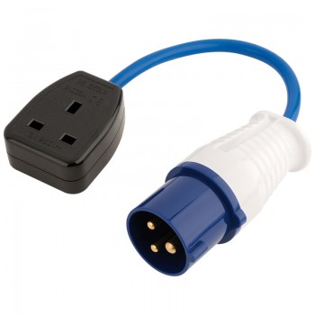 230V Adaptor Lead with 16A Plug to 13A Socket 230V Adaptor Lead with 16A Plug to 13A Socket