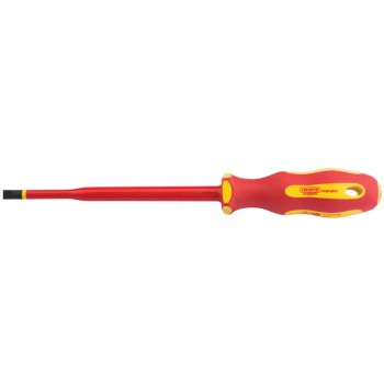 XP1000 VDE Slimline Plain Slot Screwdriver, 6.5 x 150mm