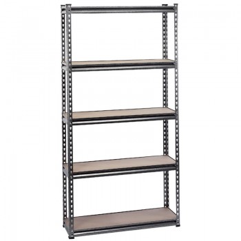 Heavy Duty Steel Shelving Unit, 5 Shelves, L920 x W305 x H1830mm