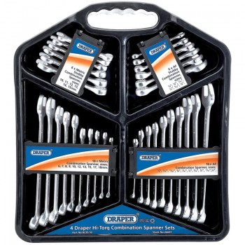 HI-TORQ® Four Combination Spanner Sets (32 Piece)