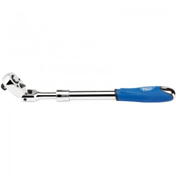 Flexible Head Extending Reversible Ratchet, 1/2&rdquo; Sq. Dr., 72 Tooth