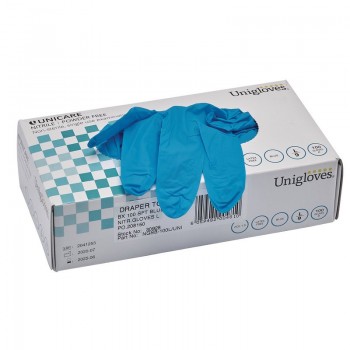 Nitrile Gloves, Large, Blue (Pack of 100) Nitrile Gloves, Large, Blue (Pack of 100)