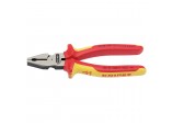 Knipex 02 08 180UKSBE VDE Fully Insulated High Leverage Combination Pliers, 180mm