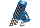 Imperial Hex. and Ball End Hex. Key Set (10 Piece)