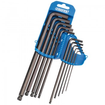 Extra Long Metric Hex. and Ball End Hex. Key Set (10 Piece)