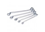 Cranked Metric Ring Spanner Set (5 Piece)