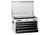 Tool Chest, 5 Drawer, 26&rdquo;, White