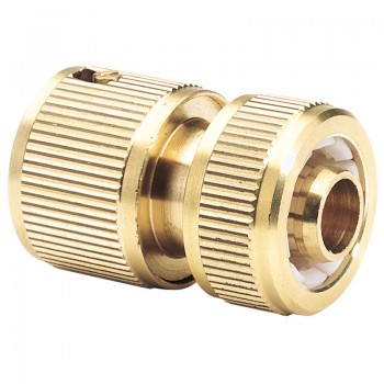 Brass Garden Hose Connector, 1/2&rdquo;