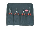 Knipex 00 19 57 Precision Circlip Plier Set (4 Piece)