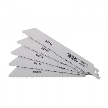 Bi-metal Reciprocating Saw Blades for Metal, 150mm, 10-14tpi (Pack of 5)