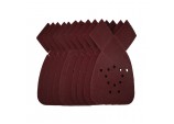 Detail Sanding Sheets with Hook and Loop, 140mm, 120 Grit, SSD4 (Pack of 10)