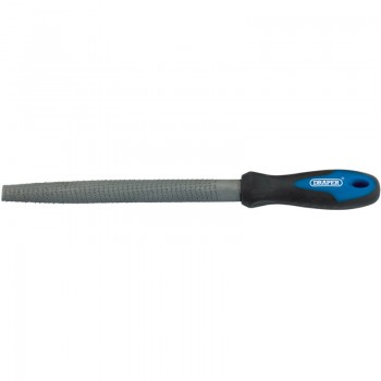 Soft Grip Engineer’s Half Round Cabinet Rasp, 200mm Soft Grip Engineer’s Half Round Cabinet Rasp, 200mm