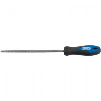 Soft Grip Engineer’s Round Cabinet Rasp, 200mm Soft Grip Engineer’s Round Cabinet Rasp, 200mm