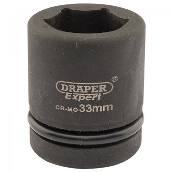 Expert HI-TORQ® 6 Point Impact Socket, 1&rdquo; Sq. Dr., 33mm