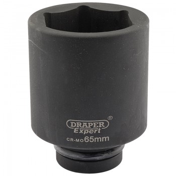Expert HI-TORQ® 6 Point Deep Impact Socket, 1&rdquo; Sq. Dr., 65mm
