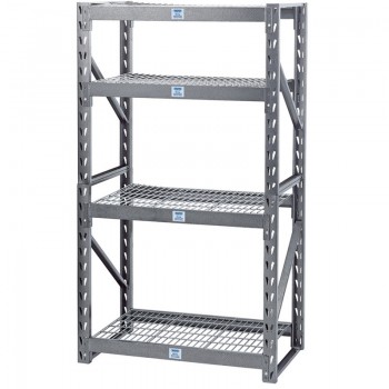 Expert Heavy Duty Steel 4 Shelving Unit, 1040 x 610 x 1830mm