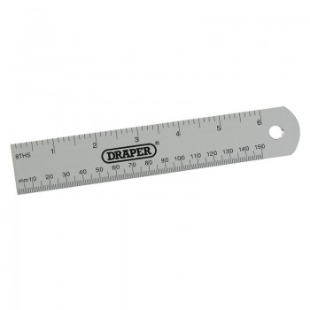 Aluminium Rule, 152mm/6&rdquo;