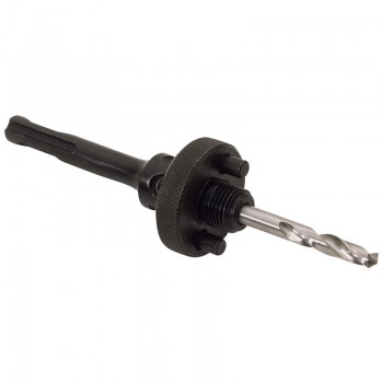 Quick Release SDS+ Arbor with HSS Pilot Drill for Holesaws 32 - 150mm Quick Release SDS+ Arbor with HSS Pilot Drill for Holesaws 32 - 150mm