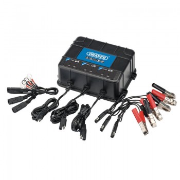 6/12V 3 Bank Charger Station