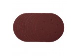Sanding Discs, 150mm, Hook & Loop, 80 Grit, (Pack of 10)
