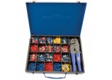 Ratchet Crimping Tool and Terminal Kit, 220mm