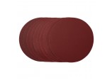 Sanding Discs, 180mm, Hook & Loop, Assorted Grit, (Pack of 10)