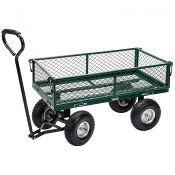 Steel Mesh Gardener&rsquo;s Cart