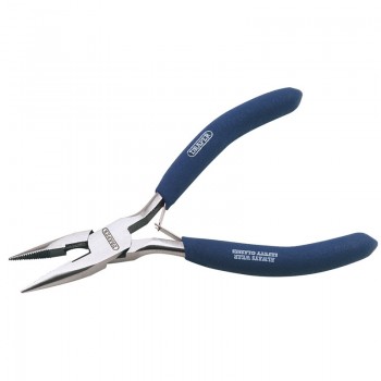 Carbon Steel Long Nose Pliers, 125mm