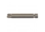 Cross Slot Insert Bit, 1/4&rdquo; Hex, 75mm Long, No.3 (Pack of 2)