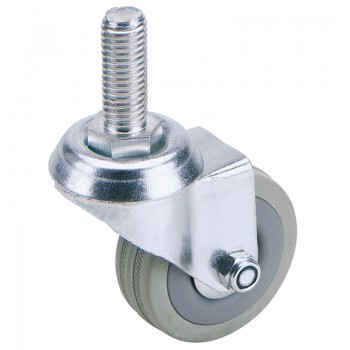 Swivel Bolt Fixing Rubber Castor, 75mm Diameter, S.W.L. 70kg Swivel Bolt Fixing Rubber Castor, 75mm Diameter, S.W.L. 70kg