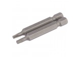 Draper TX-STAR® Insert Bit, 1/4&rdquo; Hex, 25mm Long, T10 (Pack of 2)