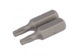 Draper TX-STAR® Insert Bit, 1/4&rdquo; Hex, 25mm Long, T15 (Pack of 2)