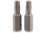 Draper TX-STAR® Insert Bit, 1/4&rdquo; Hex, 25mm Long, T25 (Pack of 2)