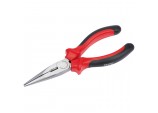 Heavy Duty Long Nose Pliers with Soft Grip Handles, 165mm