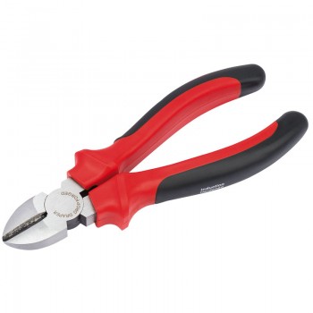 Heavy Duty Diagonal Side Cutter with Soft Grip Handles, 180mm