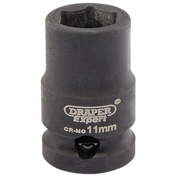 Expert HI-TORQ® 6 Point Impact Socket, 3/8&rdquo; Sq. Dr., 11mm