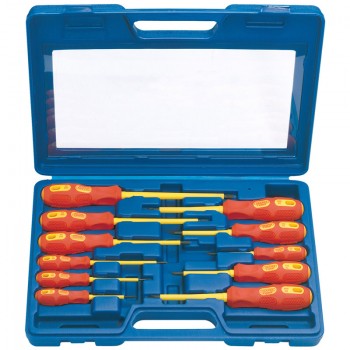 VDE Approved Fully Insulated Screwdriver Set (11 Piece)