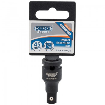 Expert Impact Extension Bar, 3/8&rdquo; Sq. Dr., 45mm