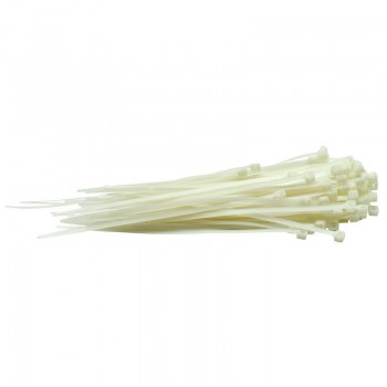 Cable Ties, 3.6 x 150mm, White (Pack of 100)