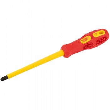 VDE Approved Fully Insulated PZ TYPE Screwdriver, No.3 x 150mm (Display Packed)