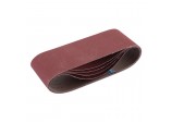 Cloth Sanding Belt, 100 x 610mm, Assorted Grit (Pack of 5)