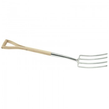 Draper Heritage Stainless Steel Digging Fork with Ash Handle